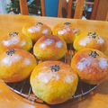chako太郎's cooksnap of when they made 抹茶の粒あんぱん.