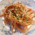 りぃ☆りゅりゅ's cooksnap of when they made にんじんとクリチのバルサミコ酢和え.