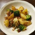 Mi7kuma's cooksnap of when they made だしの素で簡単ブロッコリー＆ポテト炒め.