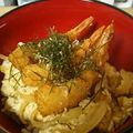 あおちゃん's cooksnap of when they made エビフライの卵とじは、鎌倉丼.