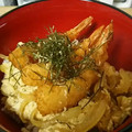 あおちゃん's cooksnap of when they made エビフライの卵とじは、鎌倉丼.