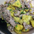 coco_4's cooksnap of when they made さつま芋と豚肉のだし炒め.