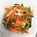 Mau☆cafe's cooksnap of when they made 小松菜 人参 揚げ ナムル.