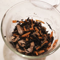 GINAママ's cooksnap of when they made 簡単　レンジでヒジキと竹輪の煮物.