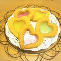 Cook☆Lily's cooksnap of when they made 世界一簡単？なステンドグラスクッキー.