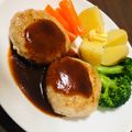 meiji＾＾'s cooksnap of when they made ふわふわ！豆腐ハンバーグ.