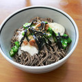 たっちゃんといっしょ's cooksnap of when they made とろろとオクラの梅風味そば.