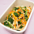 バカリャウ's cooksnap of when they made ほうれん草とささみの作り置きサラダ。.