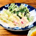 ねっちゃんっ's cooksnap of when they made かぶの天ぷら＆葉っぱのかき揚げ.