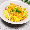 めみたん☆'s cooksnap of when they made 白菜と柿のサラダ♪.