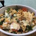 とら〜ず's cooksnap of when they made ☆鶏ひき肉でヘルシー！豆腐グラタン♪.