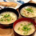 なつき☆ミ's cooksnap of when they made 竹輪の中華風 お味噌汁.