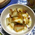 ☆あいちゃん's cooksnap of when they made 黒蜜りんごヨーグルト.