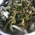 さちみちゅしおん's cooksnap of when they made 葉わさびを辛い薬味にする技.
