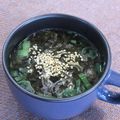 アンドーナツ☆'s cooksnap of when they made 沖縄で食べた☆思い出のもずくスープ.