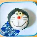 ﾁｮｺﾁｯﾌﾟ☆'s cooksnap of when they made *ドラえもんおにぎり*キャラ弁*.