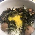 ｍｏｎｉｃａ's cooksnap of when they made 超簡単ねこまんま★鉄分補給のひじき丼.
