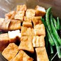 クリちゃん0309's cooksnap of when they made レンチンだけで作る厚揚げとインゲンの煮物.