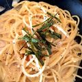 10nmam's cooksnap of when they made たらこ クリーム ワンポット パスタ.