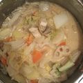 おケロ☆'s cooksnap of when they made タップリ野菜の豆乳味噌スープ.