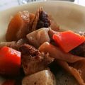 ａｄｕａｄｕ's cooksnap of when they made スジ肉と根菜の煮こみ.