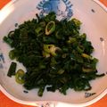 pukukoko's cooksnap of when they made 長ネギの青いトコだけ炒め（ナムル）.