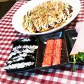 あゆまんま♪'s cooksnap of when they made ご飯が少なくて済む薄っぺらお握らず.