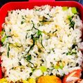 にーにやー's cooksnap of when they made 大根の葉の菜めし《簡単》.