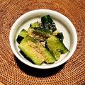 azbjbn's cooksnap of when they made 昆布茶で瑞々しい☆即席きゅうりの浅漬け.
