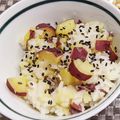 くいしんぼうちー's cooksnap of when they made 炊飯器におまかせ＊さつまいもごはん.