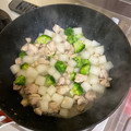 クックMTILBH☆'s cooksnap of when they made 簡単中華・大根と鶏皮の炒め煮.