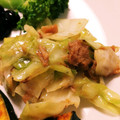 deco27's cooksnap of when they made 簡単！豚肉と春キャベツのオイマヨ炒め.