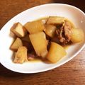 akmix☻'s cooksnap of when they made 簡単☆ 大根と鶏もも肉の煮物.