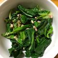 ほのりんママさん's cooksnap of when they made ほうれん草とツナ塩昆布のレモン和え.