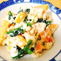 クック5AKUDC☆'s cooksnap of when they made 柿とほうれん草の白和え、小料理屋風.