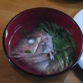 i_yokan's cooksnap of when they made 鯛のうしお汁(あら汁).