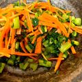 kaoritto's cooksnap of when they made 簡単、大根の葉のお漬物.
