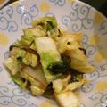☆amio☆'s cooksnap of when they made キャベツと塩こんぶの旨み和え（お漬物風）.