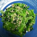 おやんず's cooksnap of when they made ゆき菜とツナの和え物.