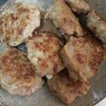 えじママ's cooksnap of when they made 子どもに★弁当に　おかか入りハンバーグ　.