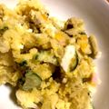 まるこ's cooksnap of when they made さつま芋のポテトサラダ.