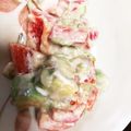 まあこニャン's cooksnap of when they made パプリカとアボカドのオーロラドレッシング.