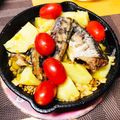 さちaro's cooksnap of when they made オイルサーディンとジャガイモのアヒージョ.