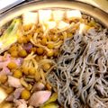 saku39717's cooksnap of when they made きのこたっぷりお蕎麦鍋.