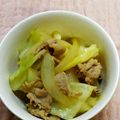 ゆきらっくま's cooksnap of when they made 豚こまキャベツのめんつゆカレー煮込み.