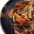 ぽぽりん's cooksnap of when they made 糖質オフ*大豆ミートと根菜の甘辛炒め.