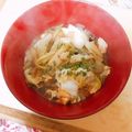 ロイヤルミルク♪'s cooksnap of when they made 白菜と豆腐の優しいスープ.