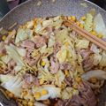 ☆ペコ助☆'s cooksnap of when they made 超カンタン☆豚肉コーンのキャベツ炒め☆.