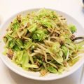 クックE662AA☆'s cooksnap of when they made もやしとキャベツのひき肉炒め.