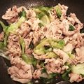 せるべっさ's cooksnap of when they made 豚肉レタスの塩ダレ炒め.